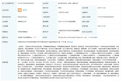 際華集團(tuán)在津成立科技公司，布局人工智能基礎(chǔ)軟件研發(fā)
